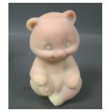 Fenton Satin Burmese Bear Figurine