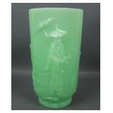 Fenton Jade Green Emperor 9 1/2" Vase