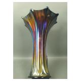 Imperial Purple Morning Glory Funeral Vase
