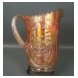 Imperial Pastel Marigold Windmill Water Pitcher