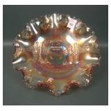 Dugan Marigold Brooklyn Bridge Ruffled Bowl