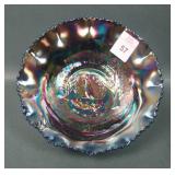 Crown Crystal Purple Kangaroo Ruffled Sauce