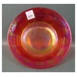 Imperial Red Wide Panel Low Flared Bowl