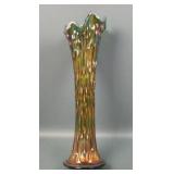 Fenton Green April Showers Vase