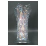 Fenton White April Showers Squatty Vase