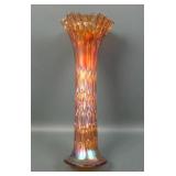 Fenton Powder Blue April Showers CRE Vase