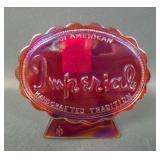 Imperial Ruby Red Iridised Logo Retail Sign