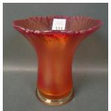 Imperial Red/ Amberina Stretch Sweet Pea Vase