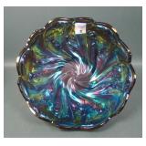 Imperial Electric Purple Acanthus Round Bowl