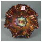 Imperial Electric Purple Shell & Sand Ruffled Bowl