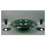 Bryce Green Three Piece Console Set