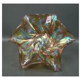 Imperial Light Smoke Acanthus Ruffled Bowl