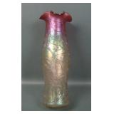 Rindskopf Pepita Art Glass Vase
