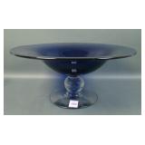 Pairpoint Cobalt Blue Centerpiece Bowl