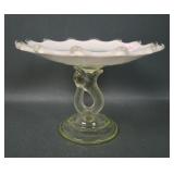 Albany Glass Canary Opal Dolphin & Herons Card Try