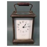 19th Century Simon & Bros. Brass Carriage Clock