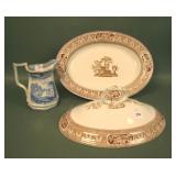 Two 19th Century Thomas Booth Tranferware Items