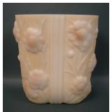 Phoenix Tan Shadow Milk Glass Cosmos Vase