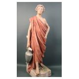 Large Royal Dux Porcelain Roman Male Figurine