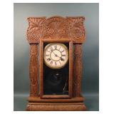 Ingram Clock Co. Wilheim Oak Parlour Clock