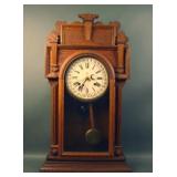 Waterbury Clock Co. Niagra Oak Parlour Clock
