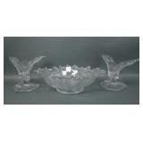 Cambridge Crystal Evergladse 3 Pc Console Set