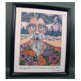 1997 George Ohr Festival Tim Waldrop Lithograph