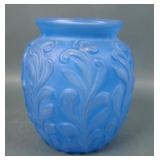 Phoenix Reuben Blue Figured Vase