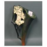 Roseville Green Dogwood Hanging Wall Pocket