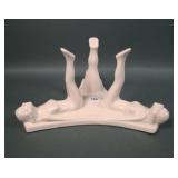 1930s Art Deco Rumrill Pottery Athenian Nudes Base