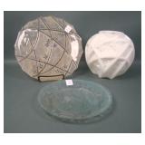 Three Piece Consolidated Glass Lot