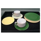 Hazel Atlas Platonite Modertone Childs Set