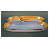 Noritake Pheasant Lusterware Trinket Tray