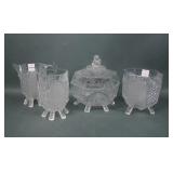 Gillinder & Sons EAPG "Classic" Table Set