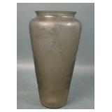 Consolidated Coffee/ Brown Florentine Tapered Vase