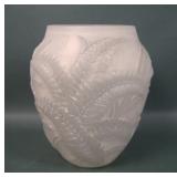 Phoenix Crystal Frosted Fern Vase