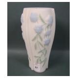 Phoenix Green/ Blue White Satin Aster Vase