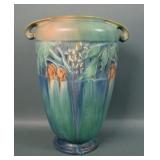 Roseville Art Pottery Green Baneda 12 1/4" Vase