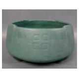 Weller Art Pottery Matte Green Bedford Planter