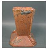 Roseville Art Pottery Brown Deco Futura Vase