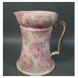 Royal Bayreuth Rose Tapestry Pitcher