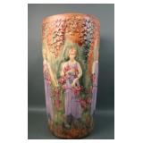 Weller Pottery "Flemish" Umbrella Stand.