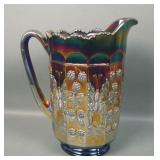 Fenton Blue Butterfly & Berry Pitcher
