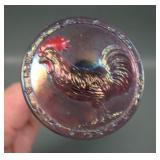 Light Amethyst Rooster Hatpin