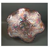 Fenton Amethyst Thistle "Horlacher" Bowl