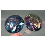 Two Dark Purple Dragonfly Hatpins