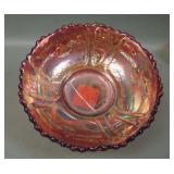 Fenton Red/ Amberina Sail Boat Sauce