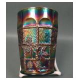 Super Fenton Green Blackberry Block Tumbler