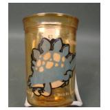 1988 Welches Grape Marigold Stegosaurus Tumbler