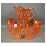 Imperial Marigold Ocatagon 7 Pc Water Set